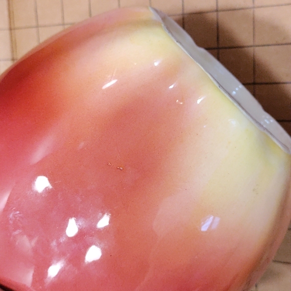 Otagiri 1984 large vintage apple cookie jar - Picture 12 of 16